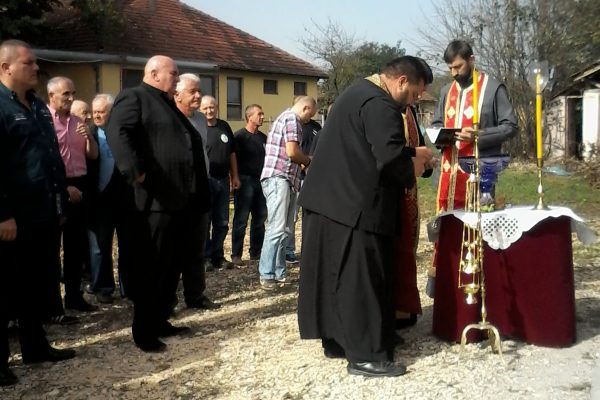 Освећење звона 14.10.2014