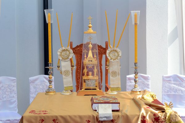 Освећење храма и додељивање ордена Светог Саве Драгану Марковићу Палми 11.06.2016