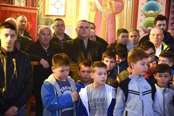 Владика шумадијски Јован у Храму СВ. Јована Крститеља служио Литургију 17.03.2017
