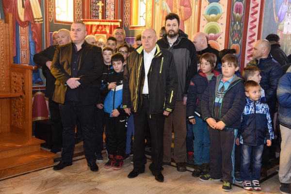 Владика шумадијски Јован у Храму СВ. Јована Крститеља служио Литургију 17.03.2017