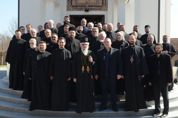 Владика шумадијски Јован у Храму СВ. Јована Крститеља служио Литургију 17.03.2017