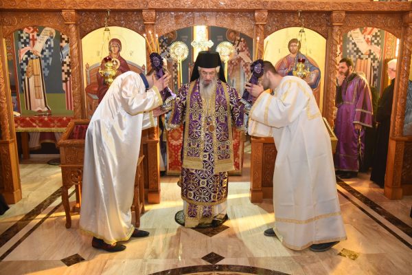 Владика шумадијски Јован у Храму СВ. Јована Крститеља служио Литургију 17.03.2017