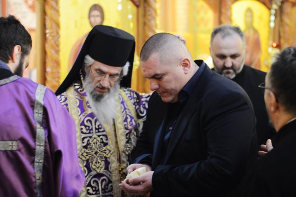 Владика шумадијски Јован у Храму СВ. Јована Крститеља служио Литургију 17.03.2017